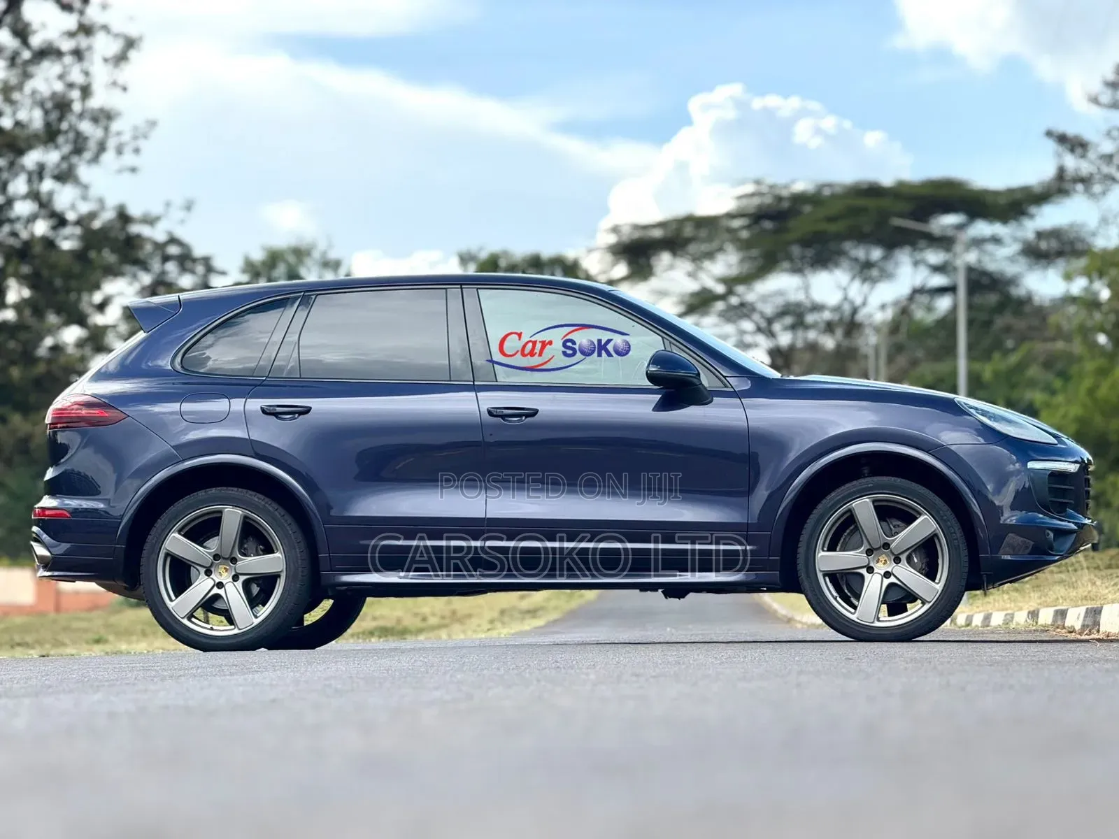 Porsche Cayenne 2018 Purple