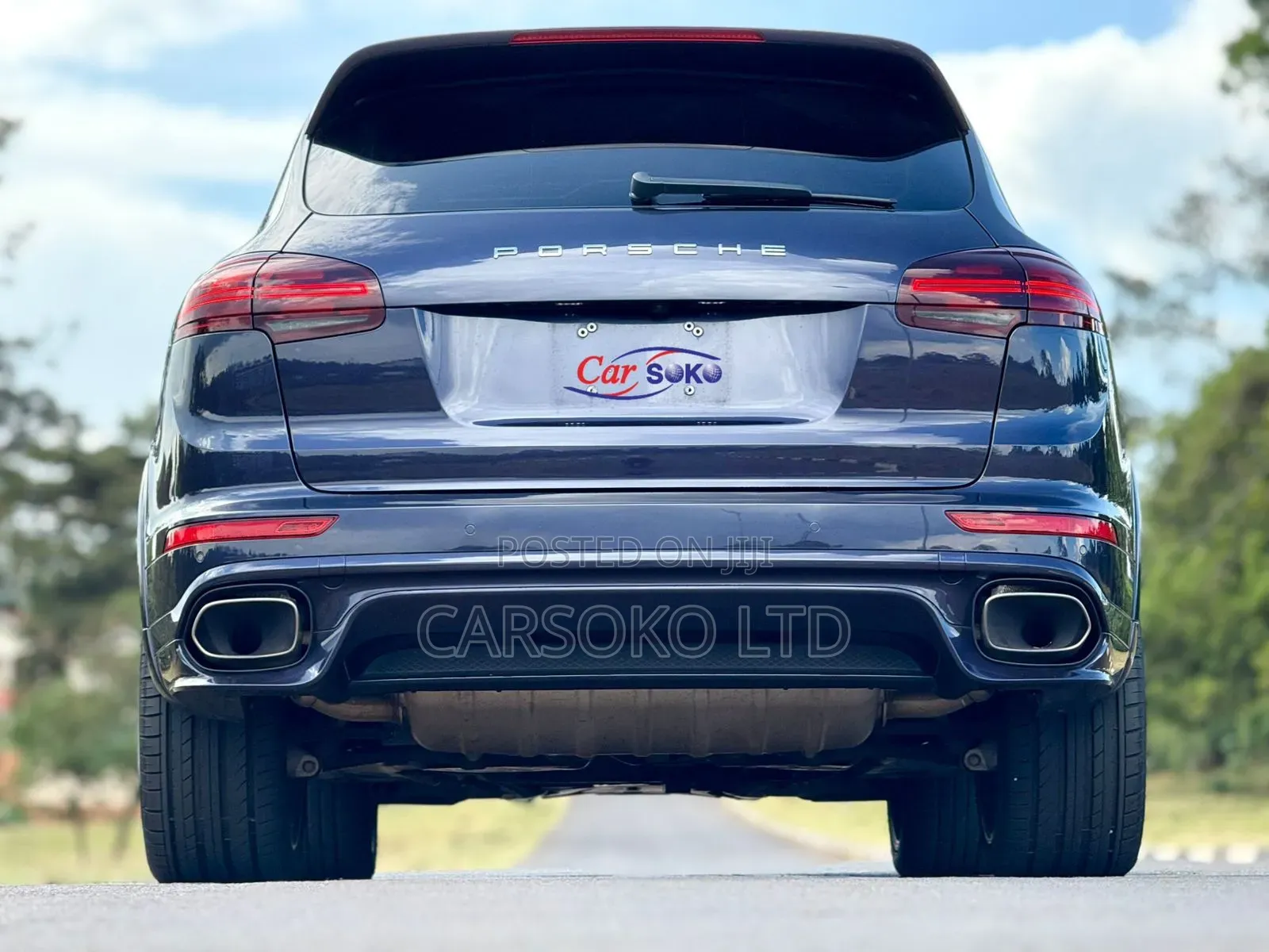 Porsche Cayenne 2018 Purple