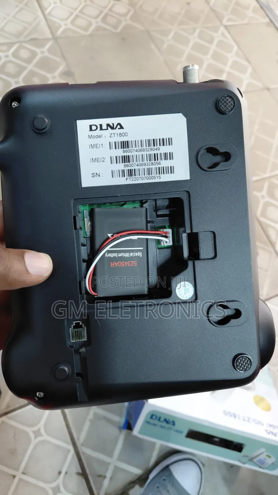 Universal Dual Sim GSM Desktop Phone - Sms, Alarm, M-Pesa Fm Radio