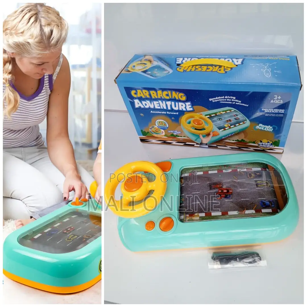 Toy Driving Simulator Interactiv Racing Game Kids Musical Steerig Whil