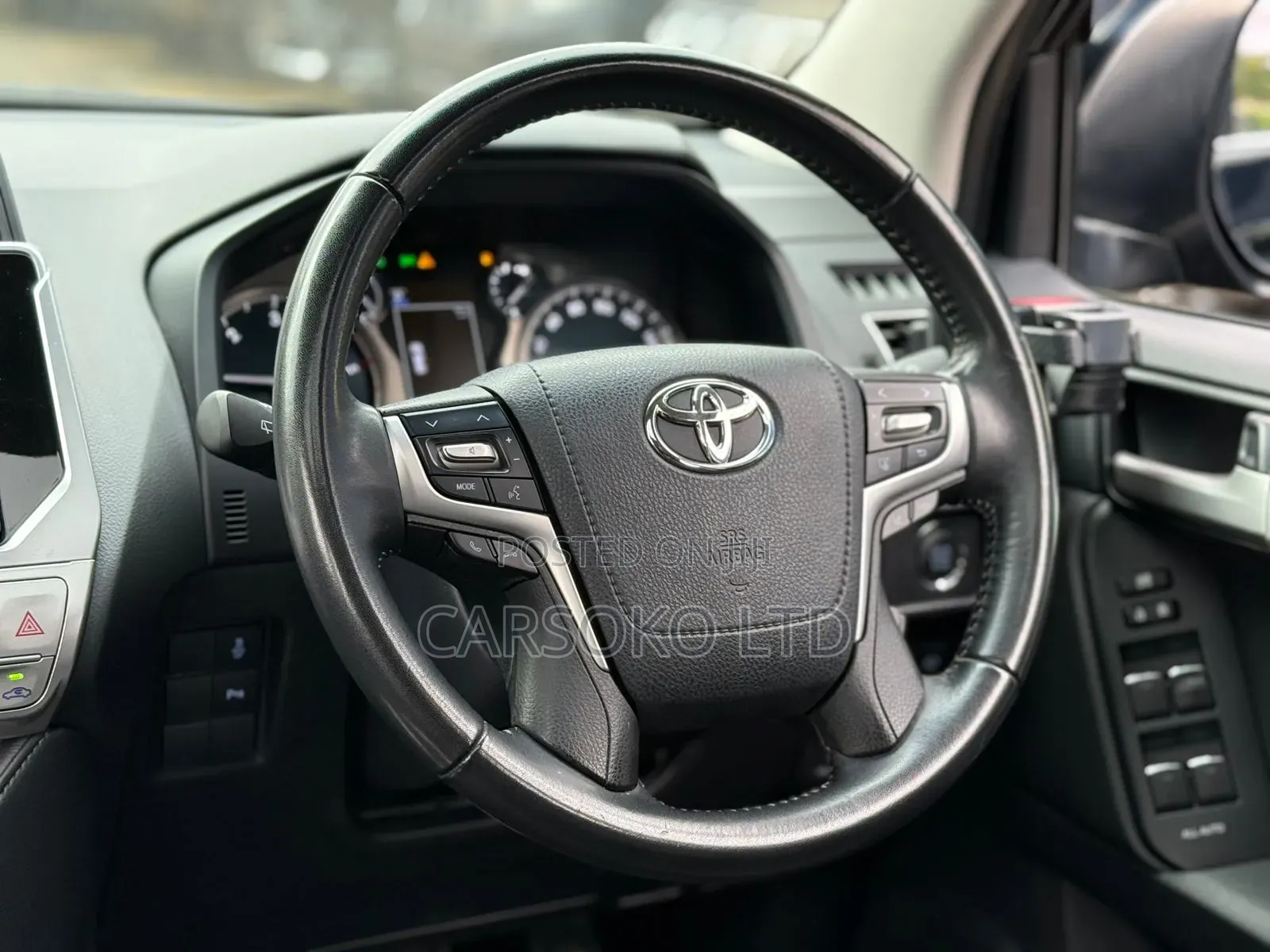 Toyota Land Cruiser Prado 2021 Black