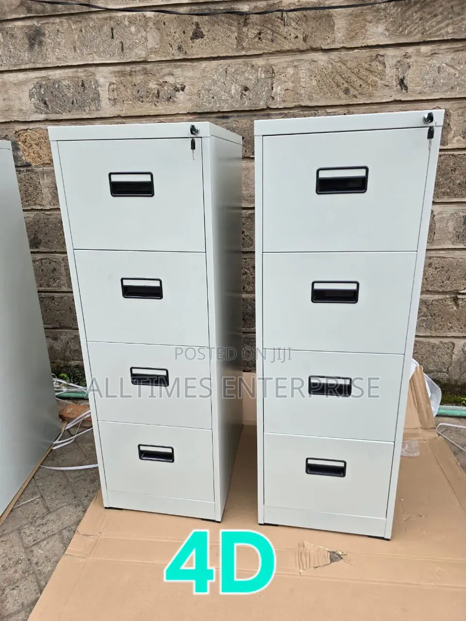 Waterproof Cabinet With 4 Drawers
