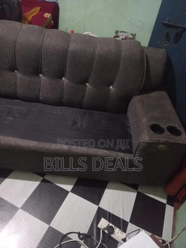 Grey 3 Seater Sofa for Sale - thumbnail 4