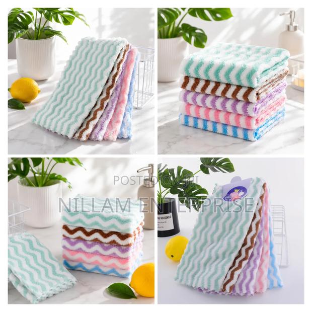 High Quality Coral Fleece Kitchen Towels - thumbnail 2