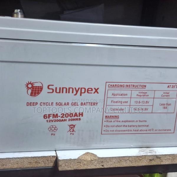Sunnypex Deep Cycle Gel Battery 200ah