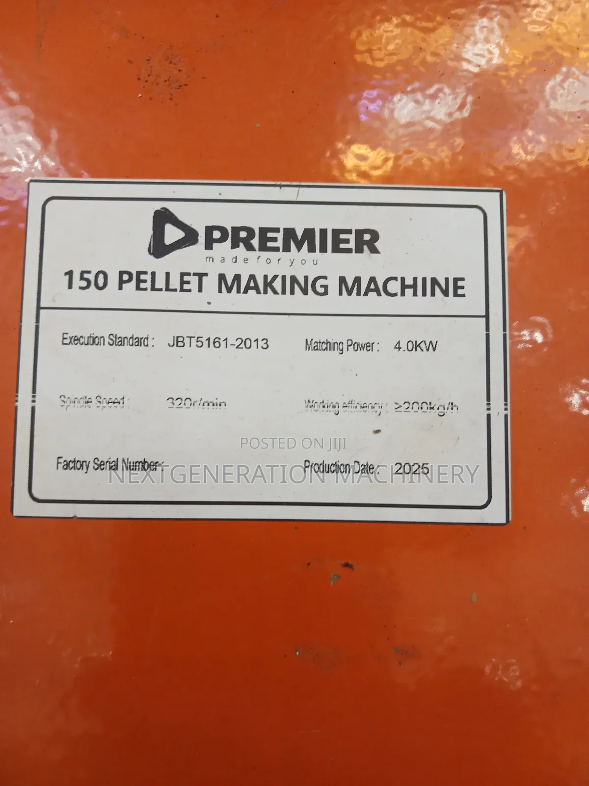 Premier Animal Feed Palletiser