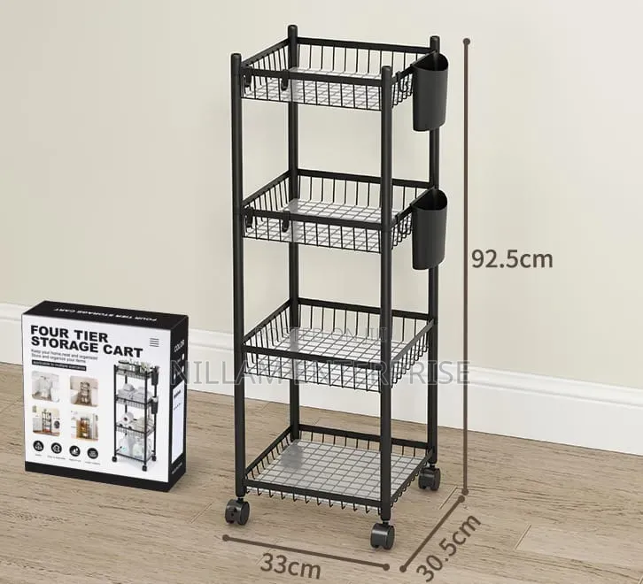 4-Tier Multifunctional Storage Rack
