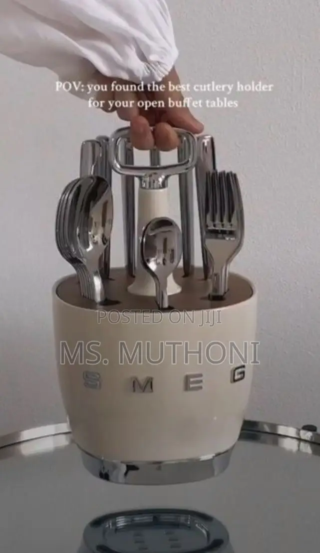 Premium Smeg 24pcs Cutlery Caddy