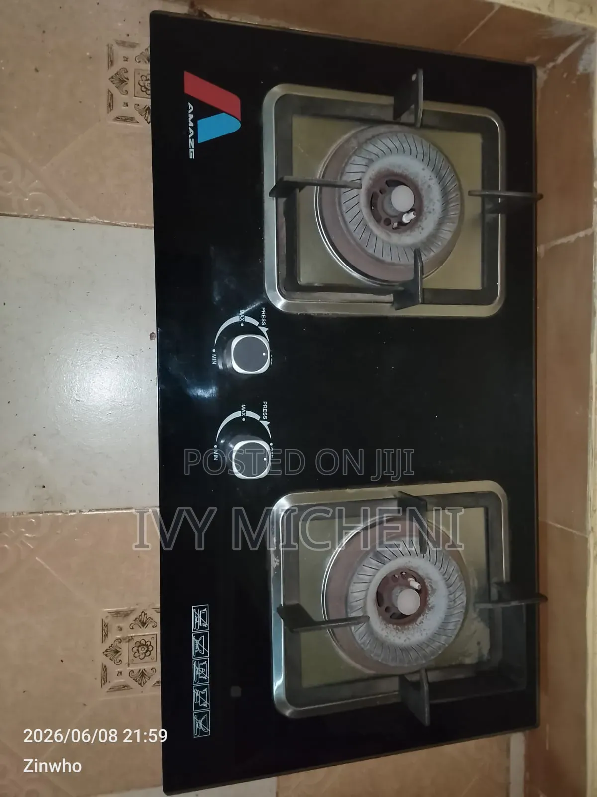 A Two Burner Cooker