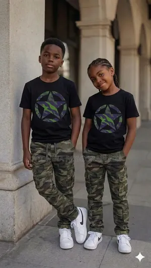 Kids Combat Cargo Pant Set 6-16yrs