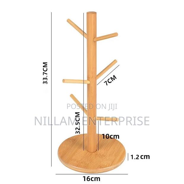 Creative Bamboo Cup Holder* - thumbnail 4