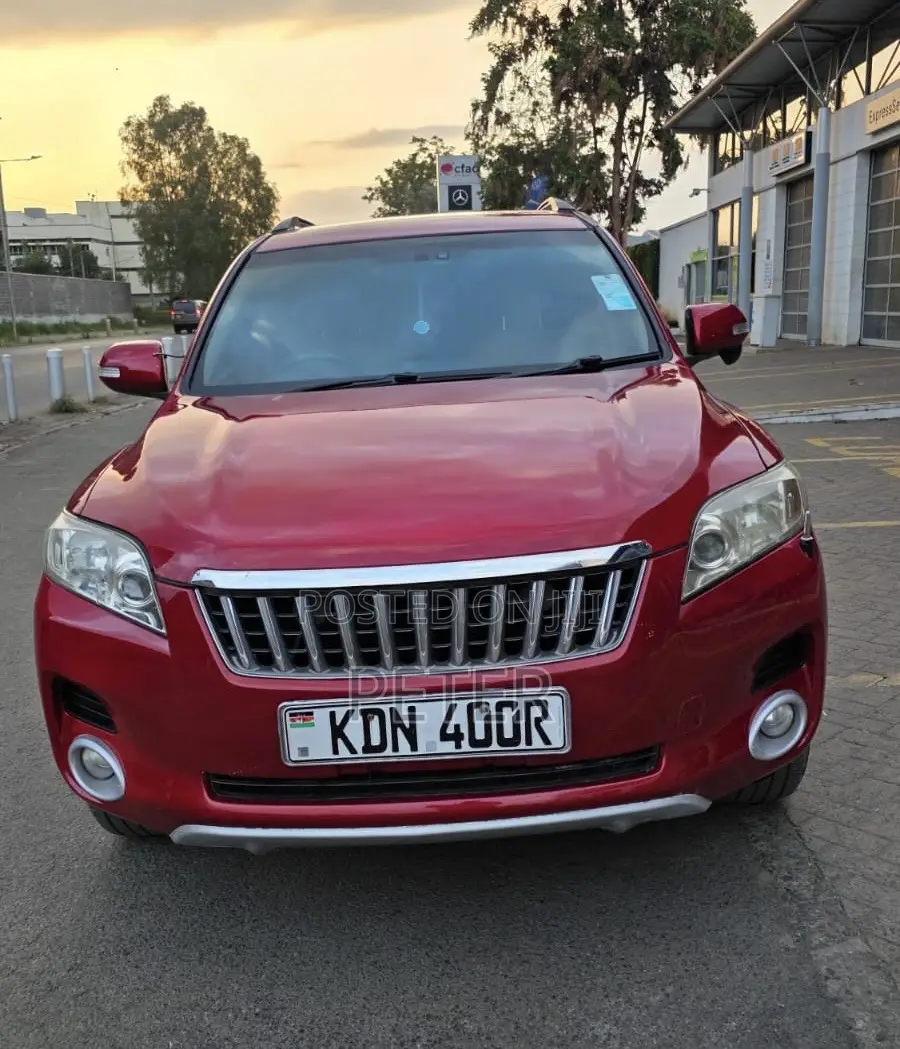 Toyota Vanguard 2009 Red