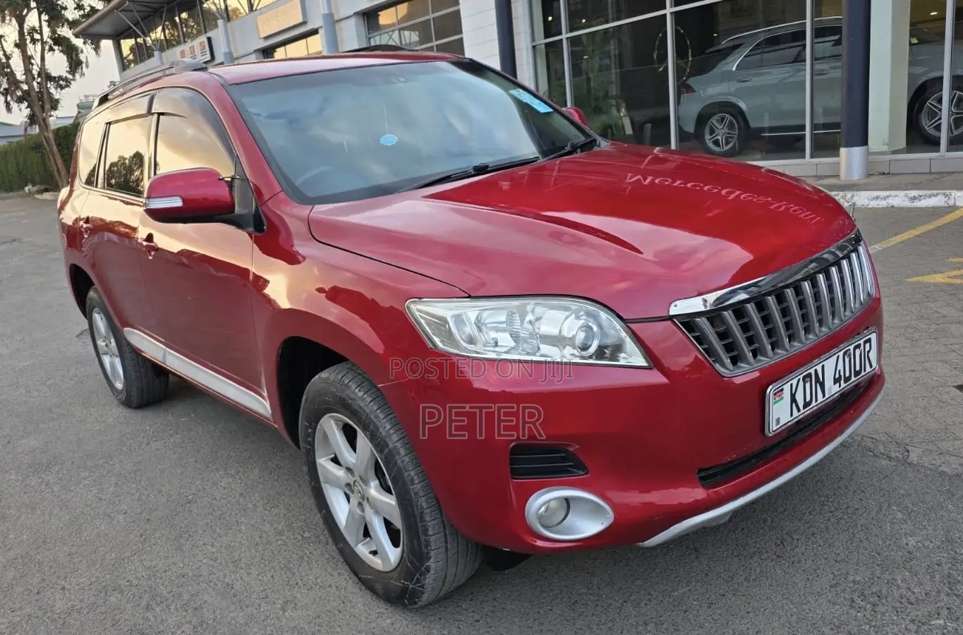 Toyota Vanguard 2009 Red