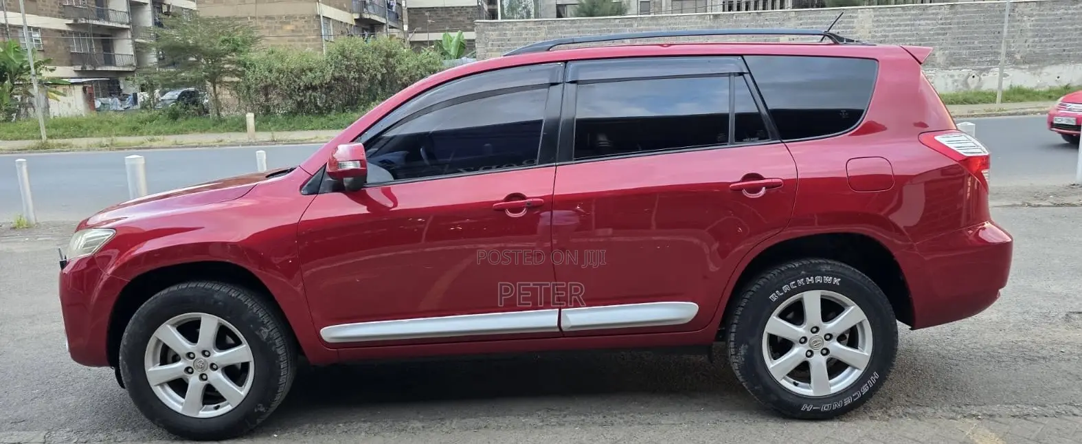 Toyota Vanguard 2009 Red
