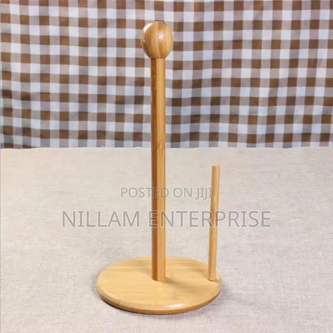 Bamboo Wood Tissue Holder*