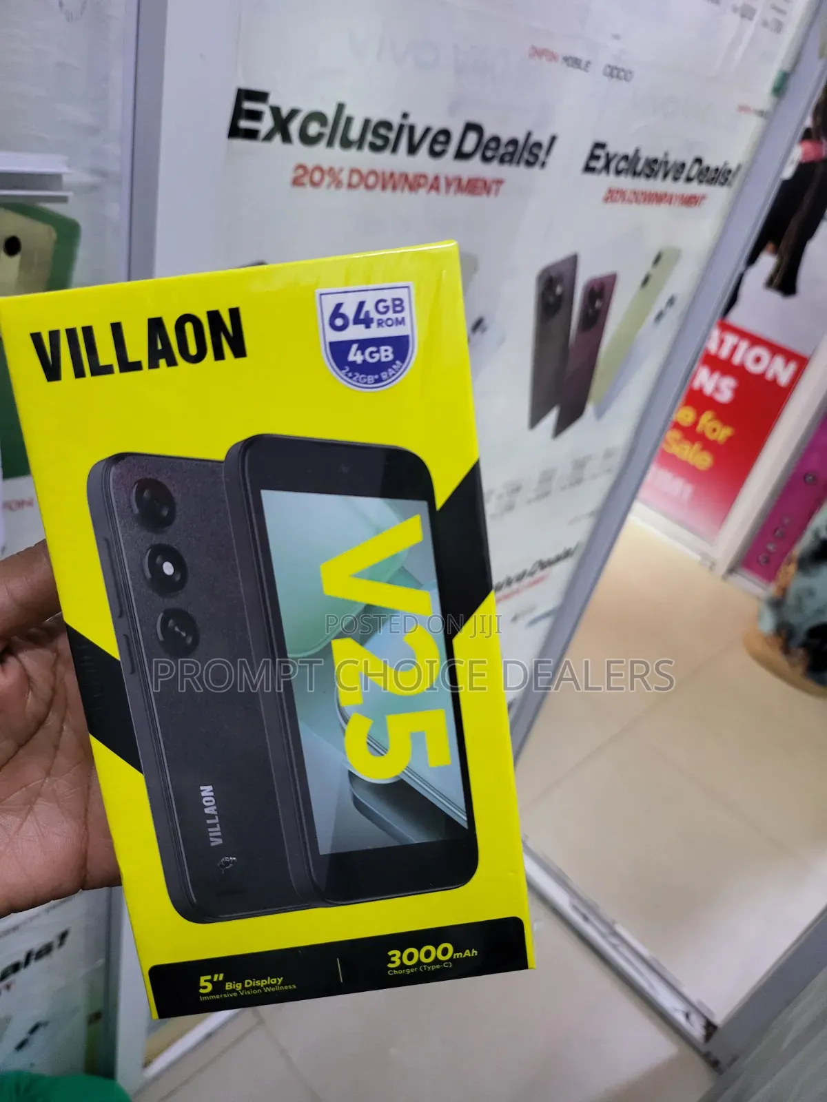 New Villaon V40s 64 GB Black