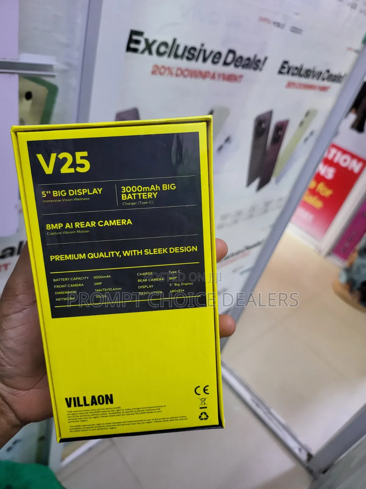 New Villaon V40s 64 GB Black
