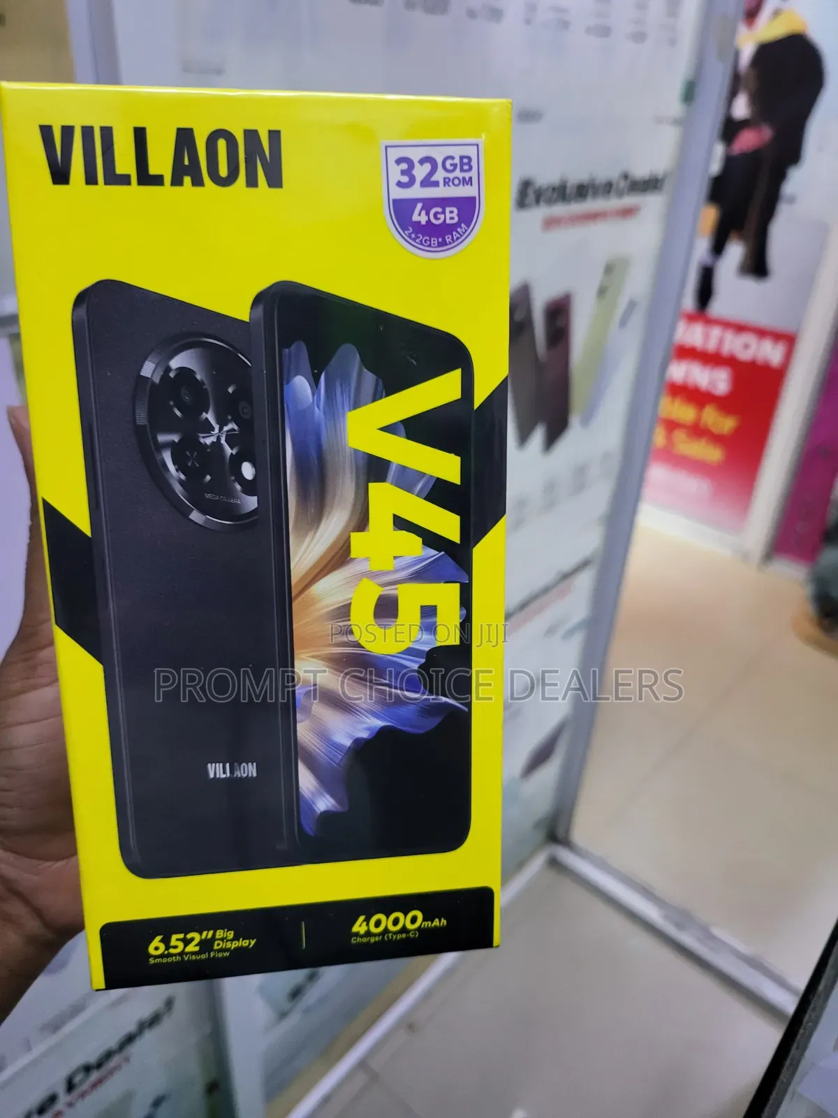 New Villaon V40s 32 GB Black