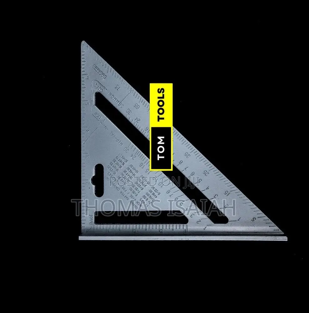 190mm 7.5 Inch Aluminum Rafter Square Carpenters Square