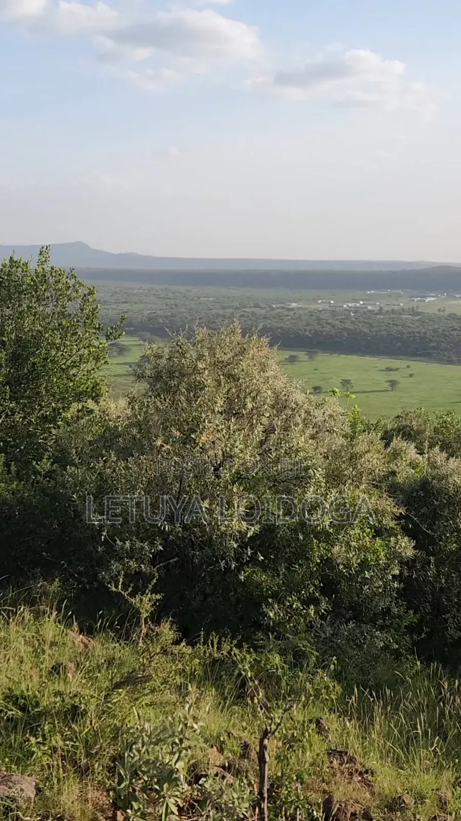 20 Acres With a Cliff Edge Ngong-Kimuka