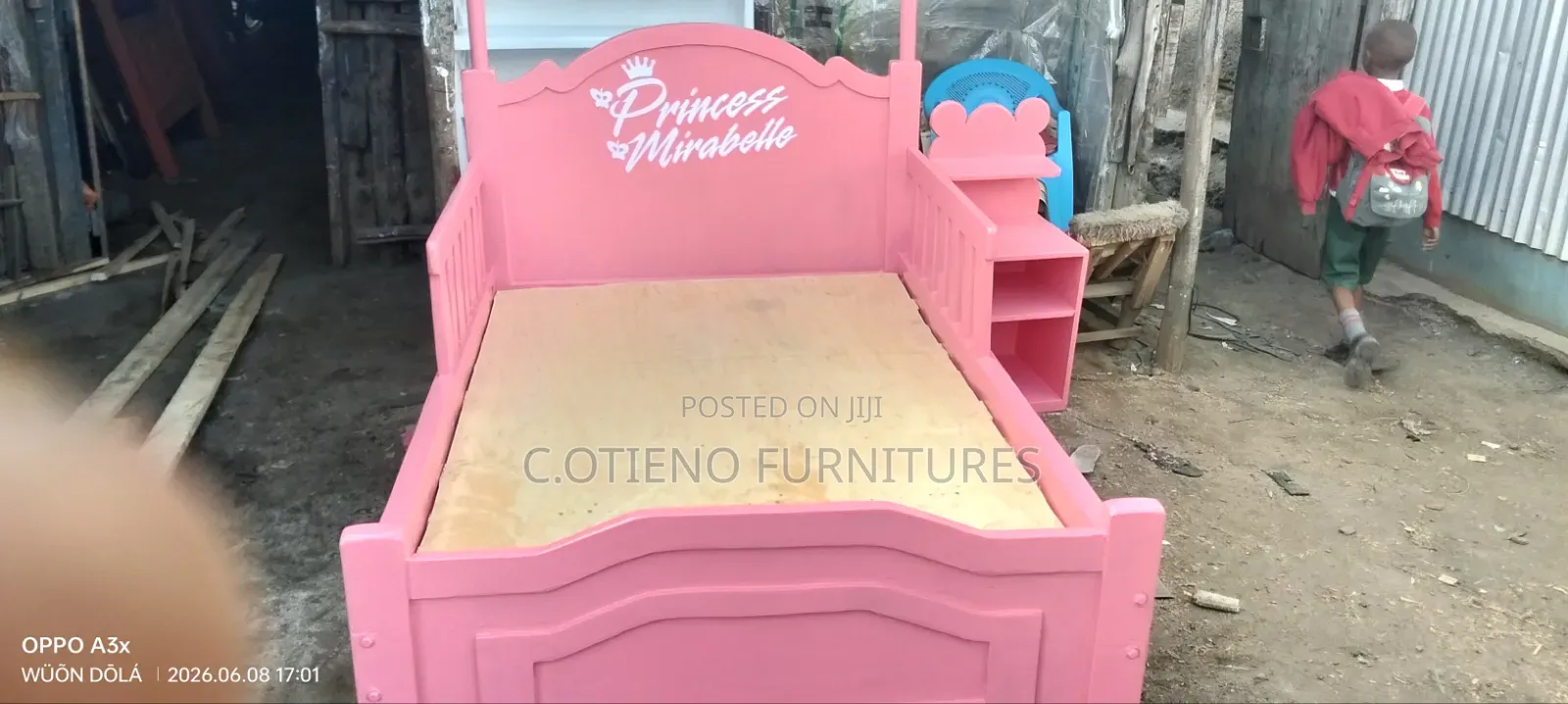 4 by 6 Pink Bed