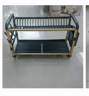 Premium Quality 2tier Aluminium Dish Drainer*
