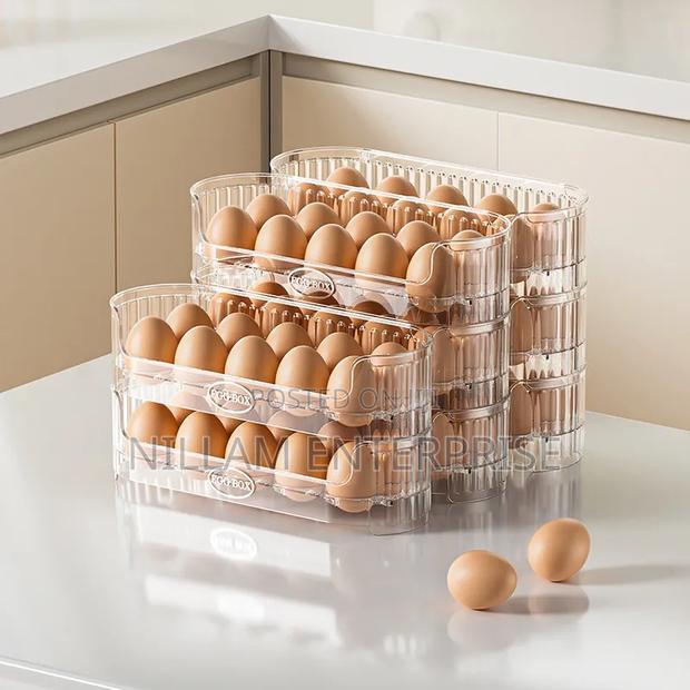 Stackable Egg Storage Box 2 Layer 20pcs - thumbnail 3