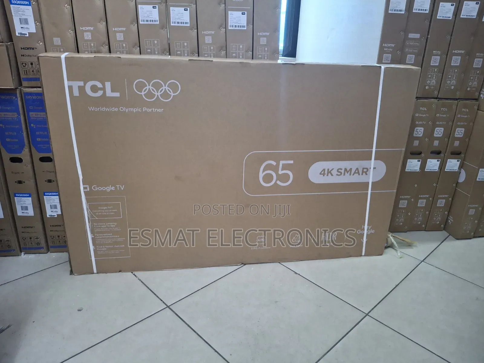 TCL V6d 65 Inch Direct Led HDR Smart TV (2026)