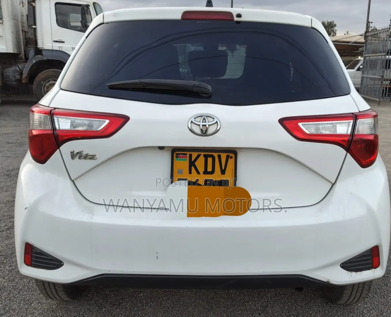 Toyota Vitz 2019 White