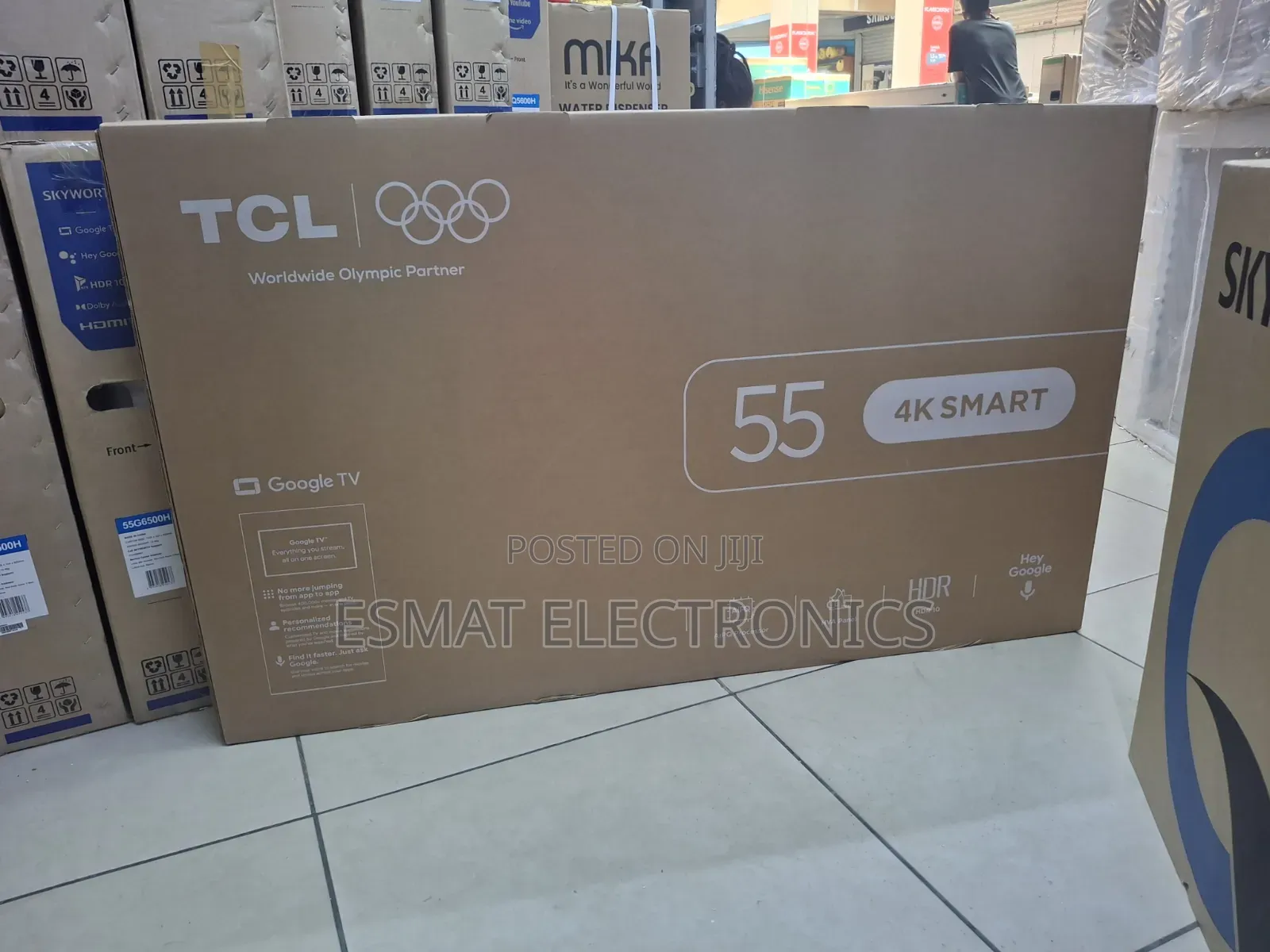 TCL 55v6d 55 Inch Direct Led HDR Smart Tv (2026)