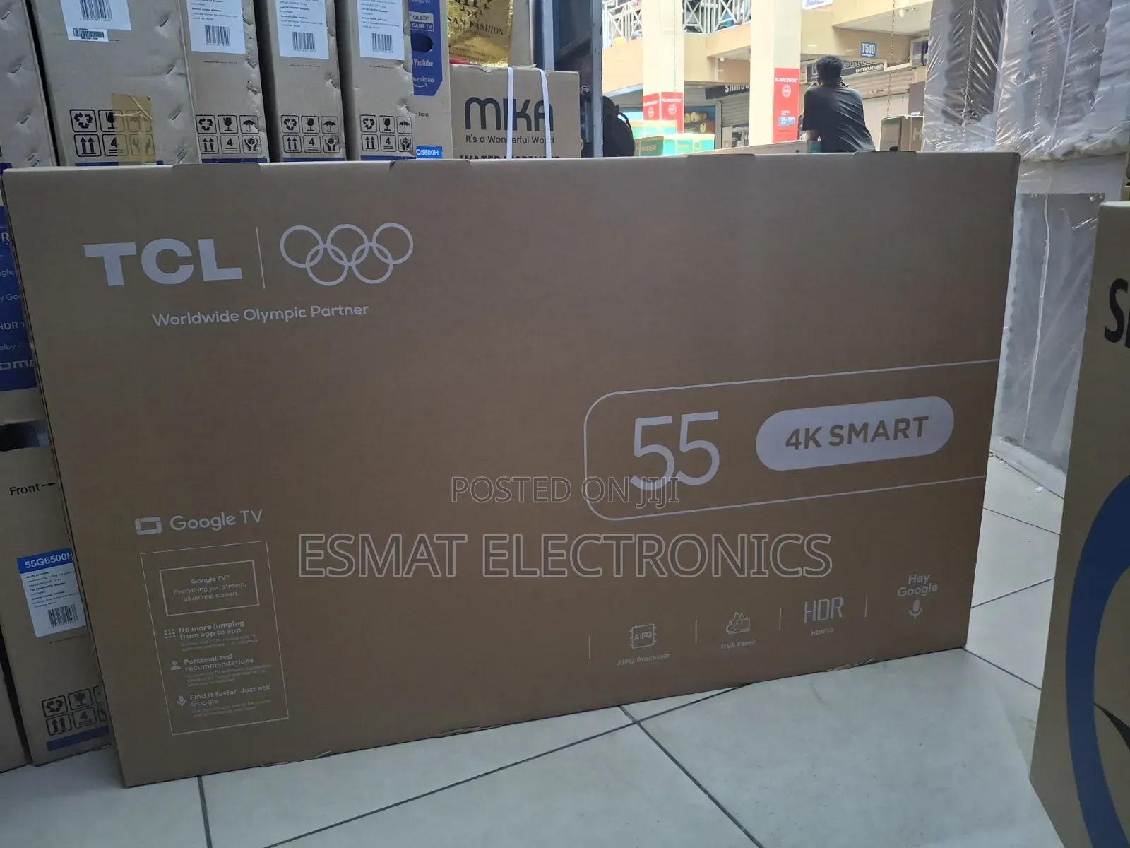 TCL 55v6d 55 Inch Direct Led HDR Smart Tv (2026)