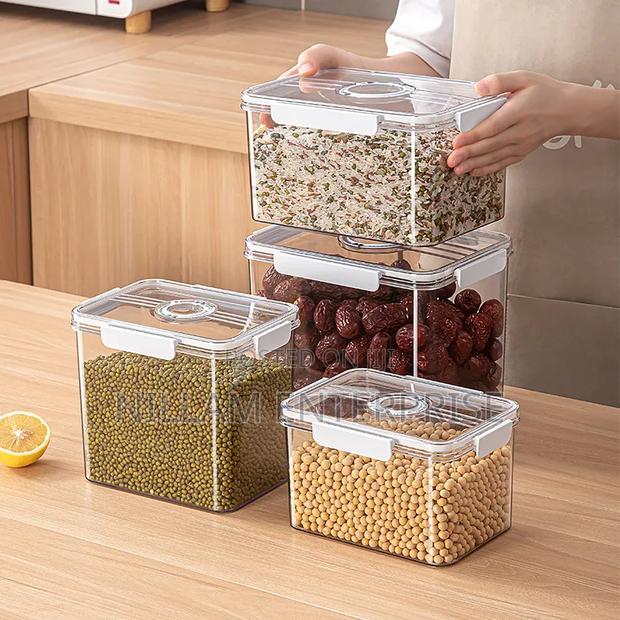 3pcs Set Acrylic Food Storage Containers*