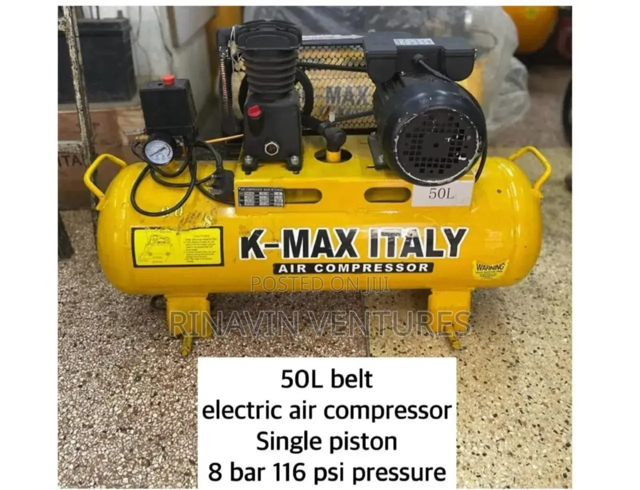 Kmax 50l Air Compressor Single Piston