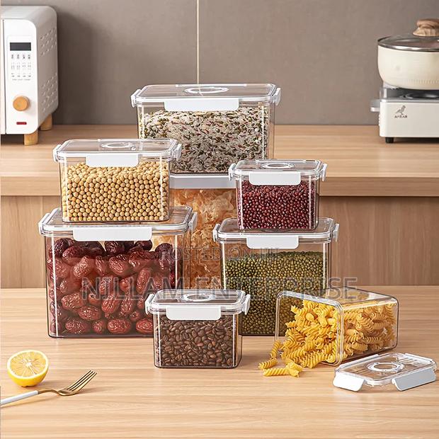 3pcs Set Acrylic Food Storage Containers* - thumbnail 5