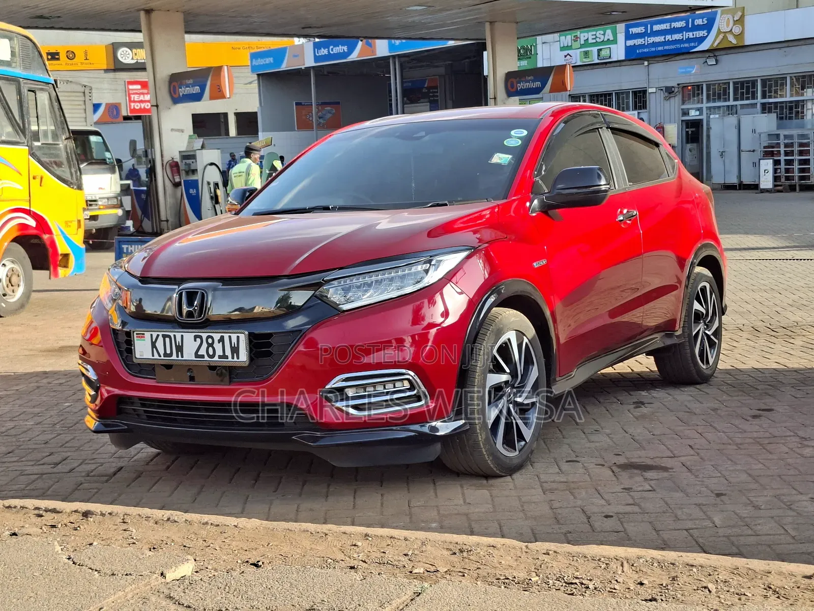 Honda Vezel 2018 Red