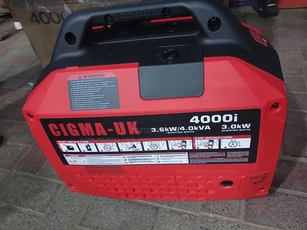 Cigma Uk 4000i Silent Generator - main view