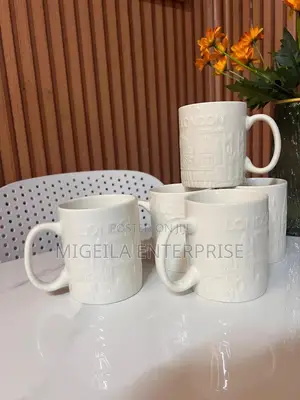 Ceramic Cups London Engraved
