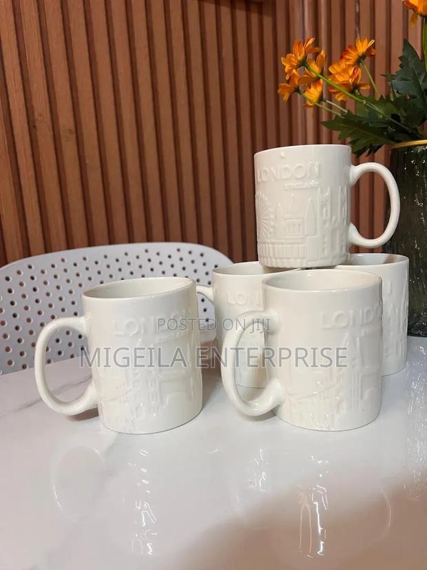 Ceramic Cups London Engraved - main view