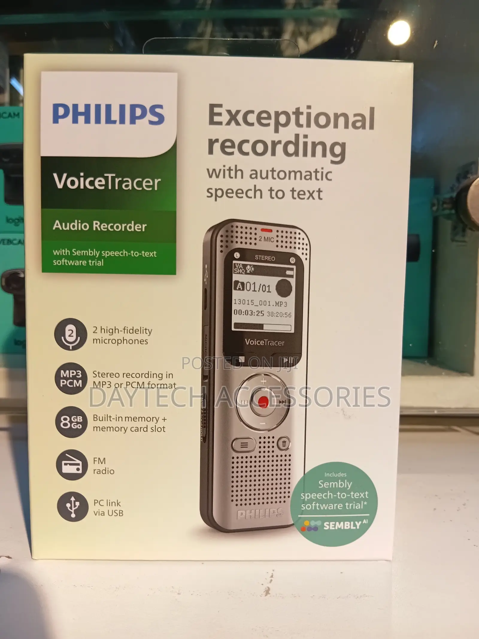 This Is a Philips Voicetracer Dvt2015 Digital Audio Recorder