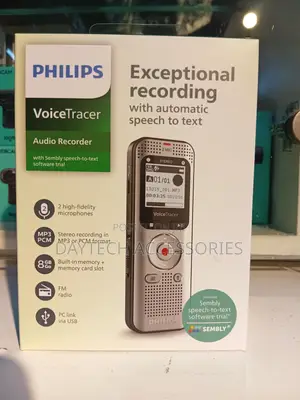 This Is a Philips Voicetracer Dvt2015 Digital Audio Recorder