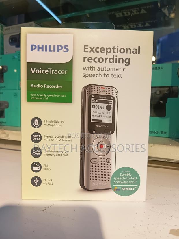 This Is a Philips Voicetracer Dvt2015 Digital Audio Recorder - thumbnail 3