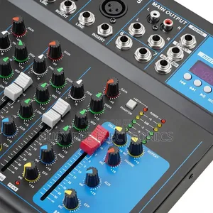 F7 7-Channel Audio Mixer Console