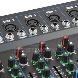 F7 7-Channel Audio Mixer Console