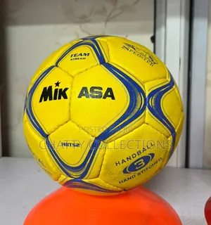 Yellow Top Quality Mikasa Handball 
Size 3