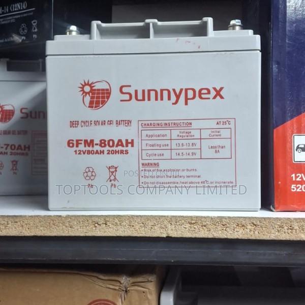 Sunnypex Deep Cycle Solar Battery 80ah