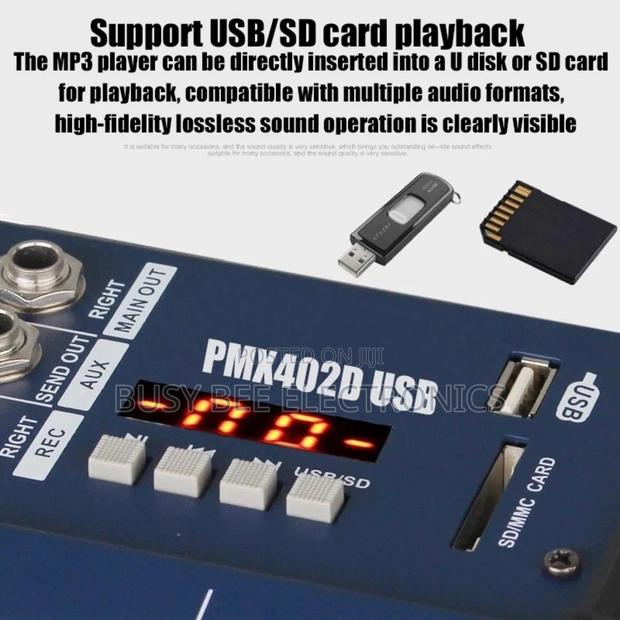 Pmx402 Professional Digital Audio Mixer - thumbnail 4