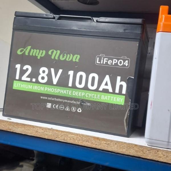 Amp Nova 100ah Lithium Phosphate Battery 12.8v
