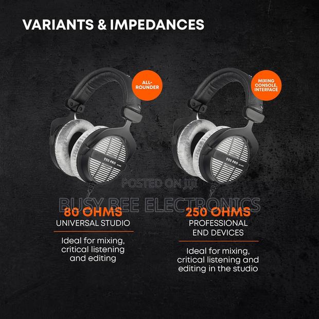 Professional Dt 990 Pro Studio Monitor Headphones - thumbnail 5