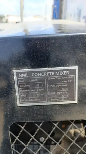 350l Concrete Mixer – 6hp