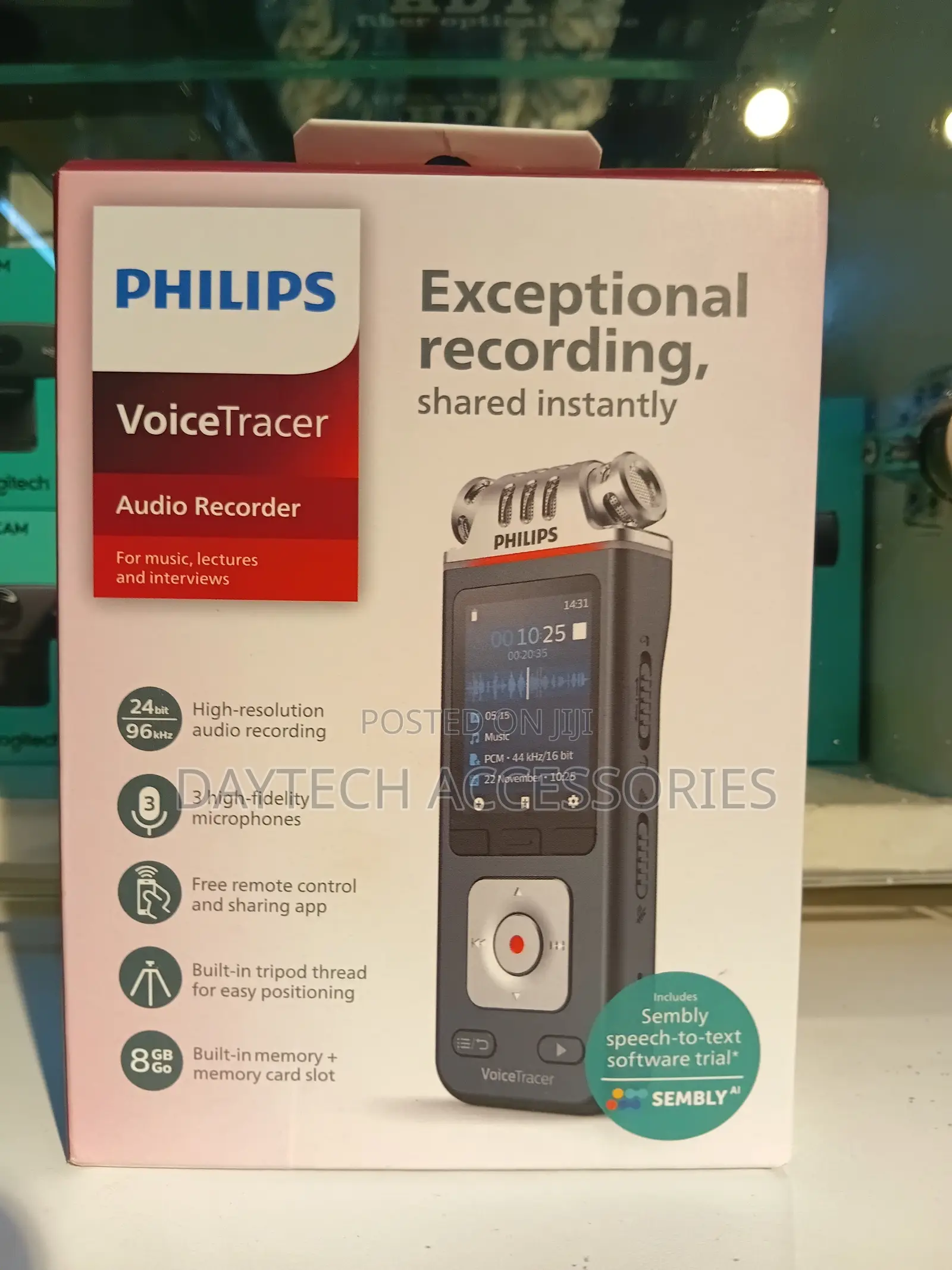 Philips Dvt6115 Voicetracer Audio Recorder.